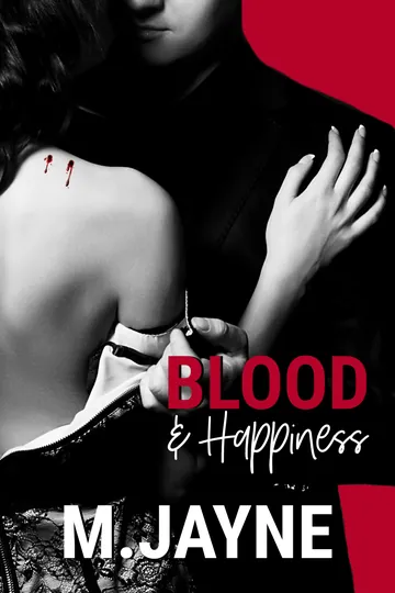 Blood and Happiness by Melanie Jayne, book cover