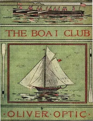 The Boat Club by Oliver Optic, book cover