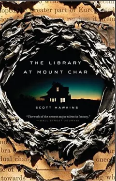 The Library at Mount Char by Scott Hawkins, book cover