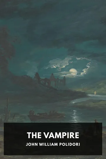 The Vampire by John William Polidori, book cover