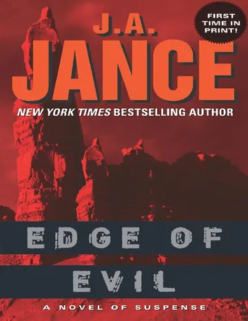 Edge Of Evil by J. A. Jance, book cover
