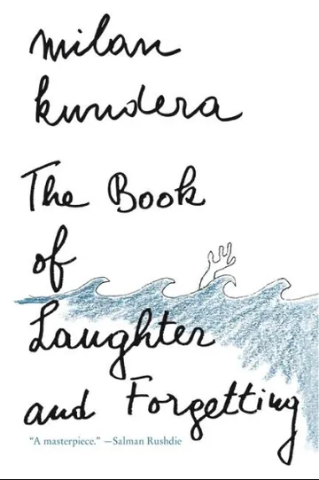 The Book of Laughter and Forgetting by Milan Kundera, book cover