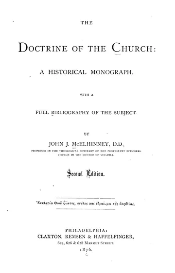 The Church, As It Was, As It Is, As It Ought To Be by James Freeman Clarke, book cover