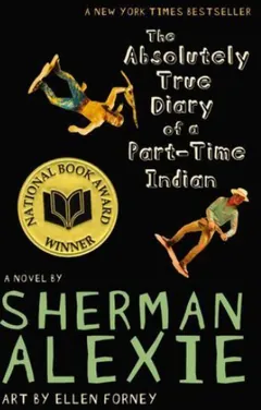 The Absolutely True Diary of a Part-Time Indian by Sherman Alexie, book cover