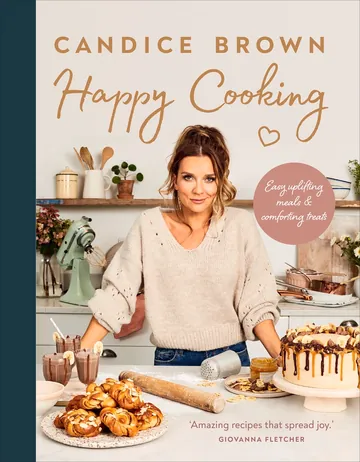 Happy Cooking by Candice Brown, book cover