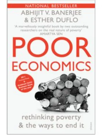 Poor Economics: Rethinking Poverty by Abhijit Banerjee, book cover