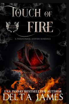 Touch of Fire by Delta James, book cover