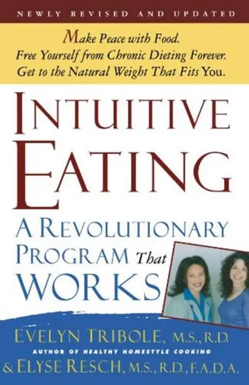 Intuitive Eating by Evelyn Tribole, book cover