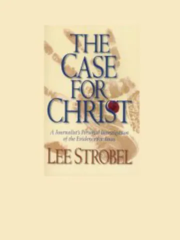 The Case for Christ by Lee Strobel, book cover