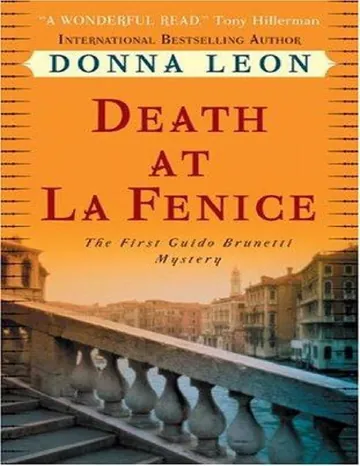 Death at La Fenice by Donna Leon, book cover