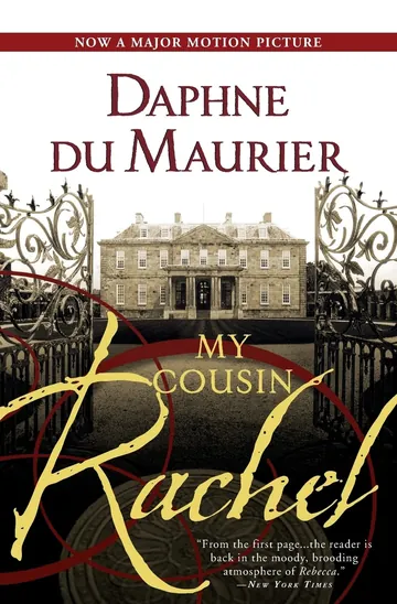 My Cousin Rachel by Daphne du Maurier, book cover