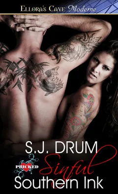 Sinful Southern Ink by S.J. Drum, book cover