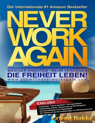 Never Work Again by Erlend Bakke, book cover