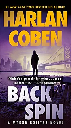 Back Spin by Harlan Coben, book cover