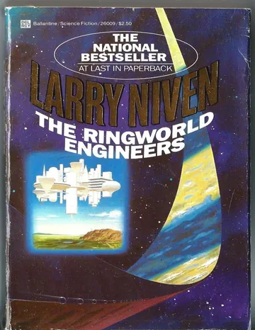 The Ringworld Engineers by Larry Niven, book cover