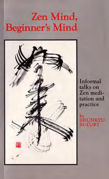 Zen Mind, Beginners's Mind by Shunryu Suzuki, book cover