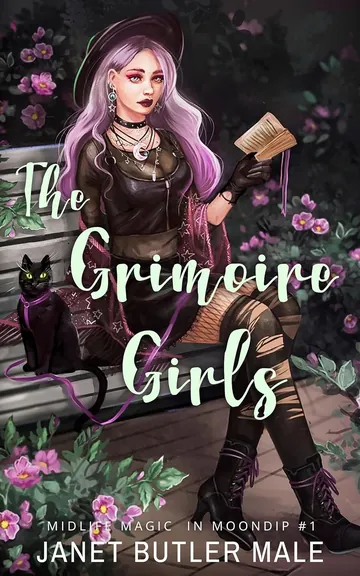 The Grimoire Girls by Janet Butler Male, book cover