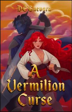 A Vermilion Curse by DC Guevara, book cover