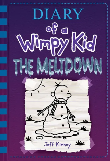 The Meltdown by Jeff Kinney, book cover
