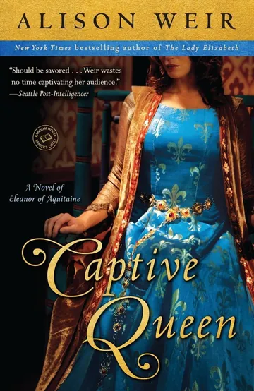 Captive Queen by Alison Weir, book cover