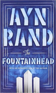 The Fountainhead by Ayn Rand, book cover