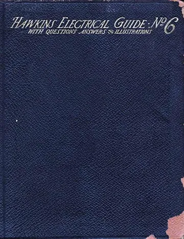 Hawkins Electrical Guide V. 06 by Nehemiah Hawkins, book cover