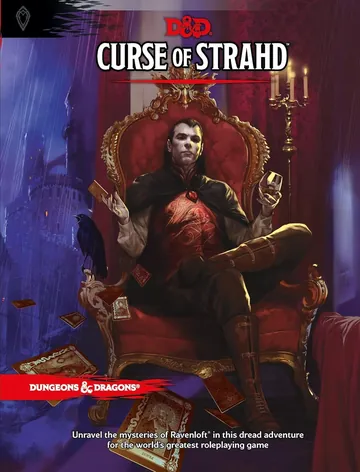 Curse of Strahd, book cover