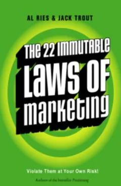 The 22 Immutable Laws of Marketing: Violate Them at Your Own Risk by Jack Trout, book cover