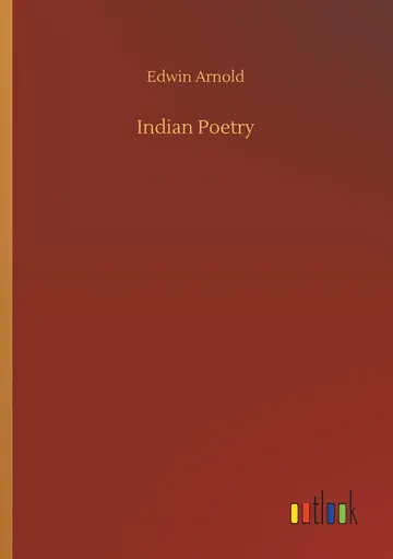 Indian Poetry by Sir Edwin Arnold, book cover