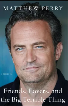 Friends, Lovers, and the Big Terrible Thing by Matthew Perry, book cover