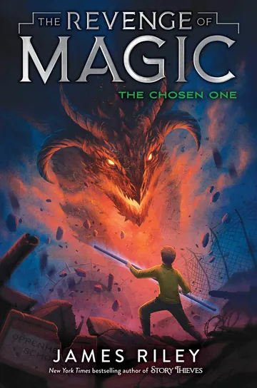 The Chosen One by James Riley, book cover
