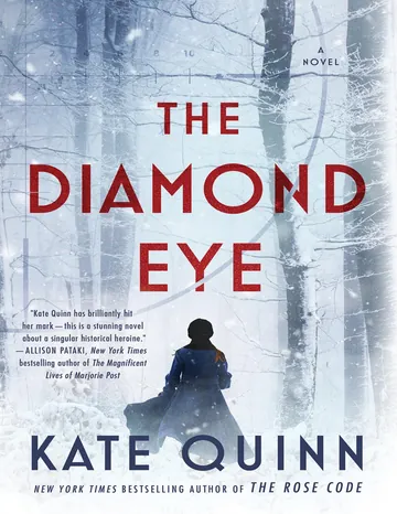 The Diamond Eye by Kate Quinn, book cover