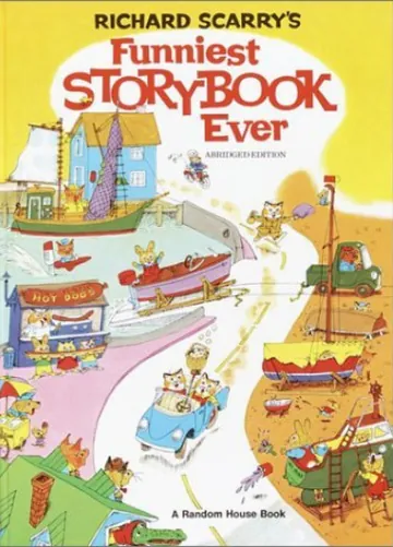 Richard Scarry's Funniest Storybook Ever! by Richard Scarry, book cover