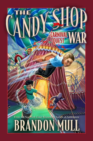 Carnival Quest by Brandon Mull, book cover
