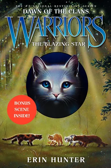 The Blazing Star by Erin Hunter, book cover