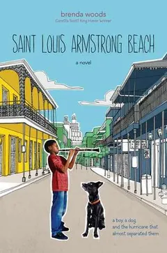 Saint Louis Armstrong Beach by Brenda Woods, book cover