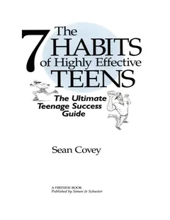 The 7 Habits of Highly Effective Teens - Sean Covey