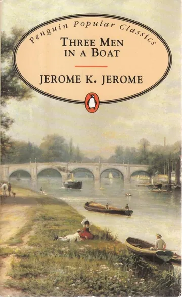 Three Men in a Boat by Jerome K. Jerome, book cover