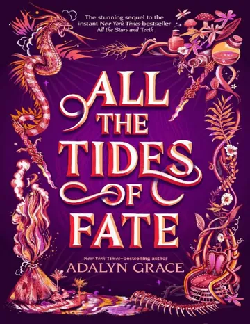 All the Tides of Fate by Adalyn Grace, book cover