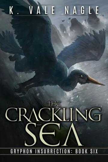 The Crackling Sea by K. Vale Nagle, book cover