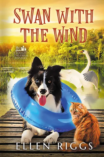 Swan with the Wind by Ellen Riggs, book cover
