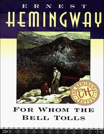 For Whom the Bell Tolls by Ernest Hemingway, book cover