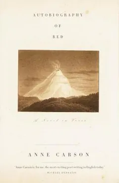 The Autobiography of Red by Anne Carson, book cover