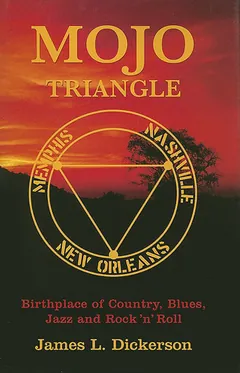 Mojo Triangle by James L Dickerson, book cover