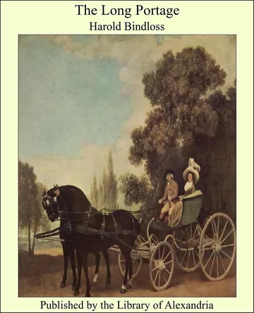 The Long Portage by Harold Bindloss, book cover