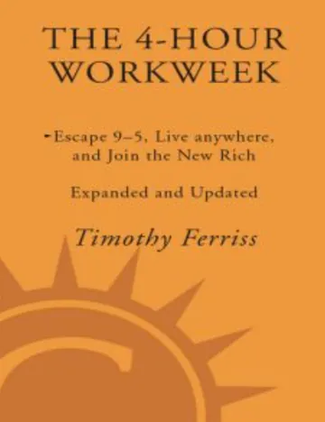 The 4-Hour Work Week by Tim Ferriss, book cover