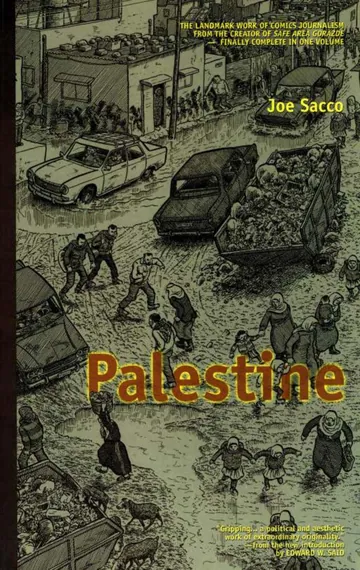 Palestine by Joe Sacco, book cover