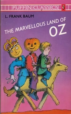 The Marvelous Land of Oz by L. Frank Baum, book cover
