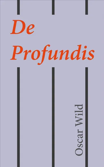 De Profundis by Oscar Wilde, book cover
