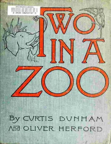 Two In a Zoo by Curtis Dunham, book cover